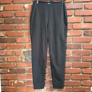 Women's REI Black Fleece Base Layer Pants Leggings Size Medium warm hiking